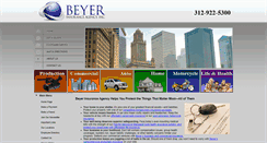 Desktop Screenshot of beyerinsurance.com